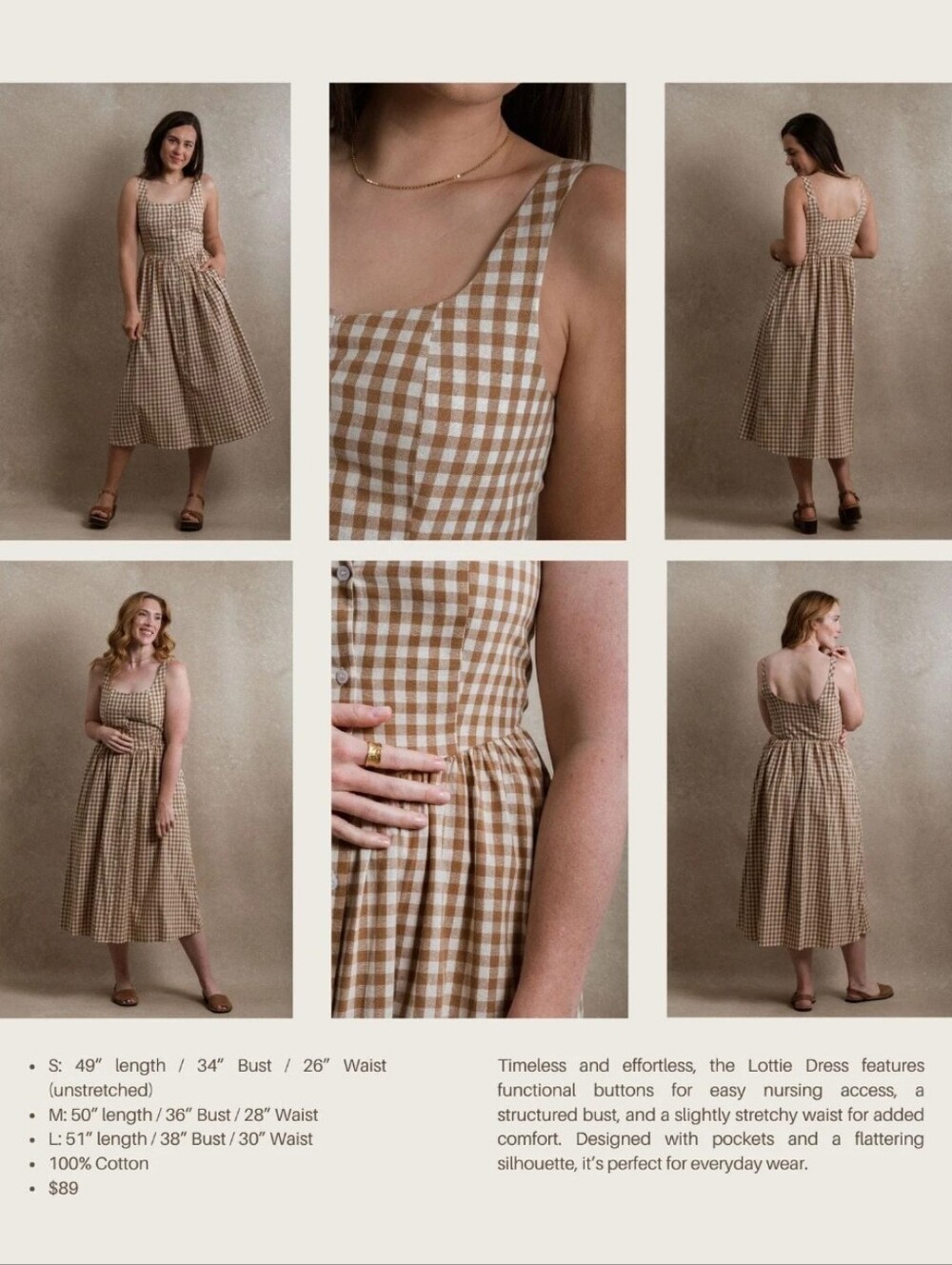 Neuflora Lottie gingham dress - Picture 9 of 13